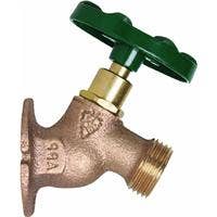 ARROWHEAD BRASS SILLCOCK FAUCET SOLID FLANGE OVAL HANDLE 3/4"FIP LA