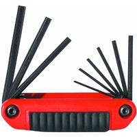 9-PIECE MEDIUM HANDLE ERGO-FOLD HEX KEY SET 9PC HEX KEY SET
