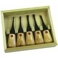 5-PIECE BEGINNERS PALM CARVE SET BEGINNERS PALM CARVE SET