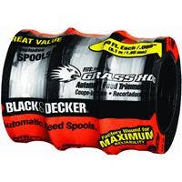 BLACK & DECKER GRASSHOG TRIMMER LINE SPOOL 3 PACK TRIMMER SPOOLS