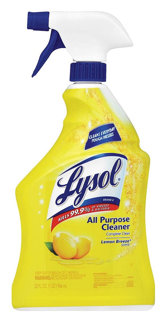 All Purpose Cleaner, 32 oz, Lemon Br, PK 12