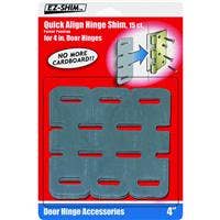 EZ SHIM QUICK ALIGN PLASTIC HINGE SHIM 4" PLASTIC HINGE SHIM