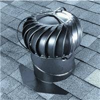 AIRHAWK 12 IN. ALUMINUM EXTERNALLY BRACED WIND TURBINE ATTIC VENT 1