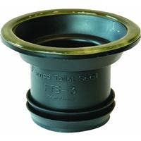 WAX-FREE TOILET GASKET TO FLANGE 3" WAX FREE TOILET SEAL