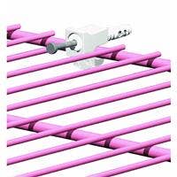 WIRE SHELF WALL CLIP