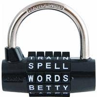 BIKE AND LOCKER COMBINATION LOCK PASSWORD PLUS PADLOCK